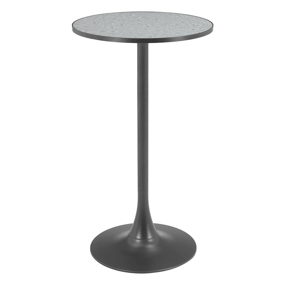 Bite Bar Table Gray & Black