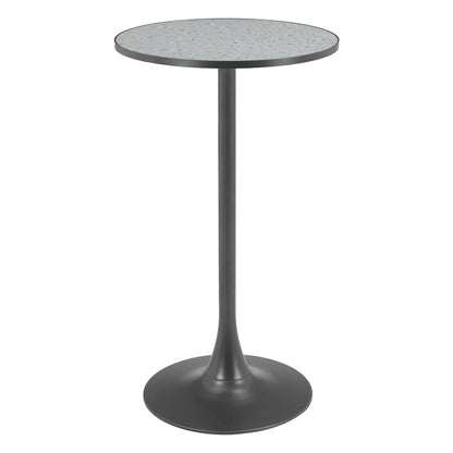 Bite Bar Table Gray & Black
