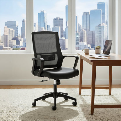 Jett Low Back Office Chair Black