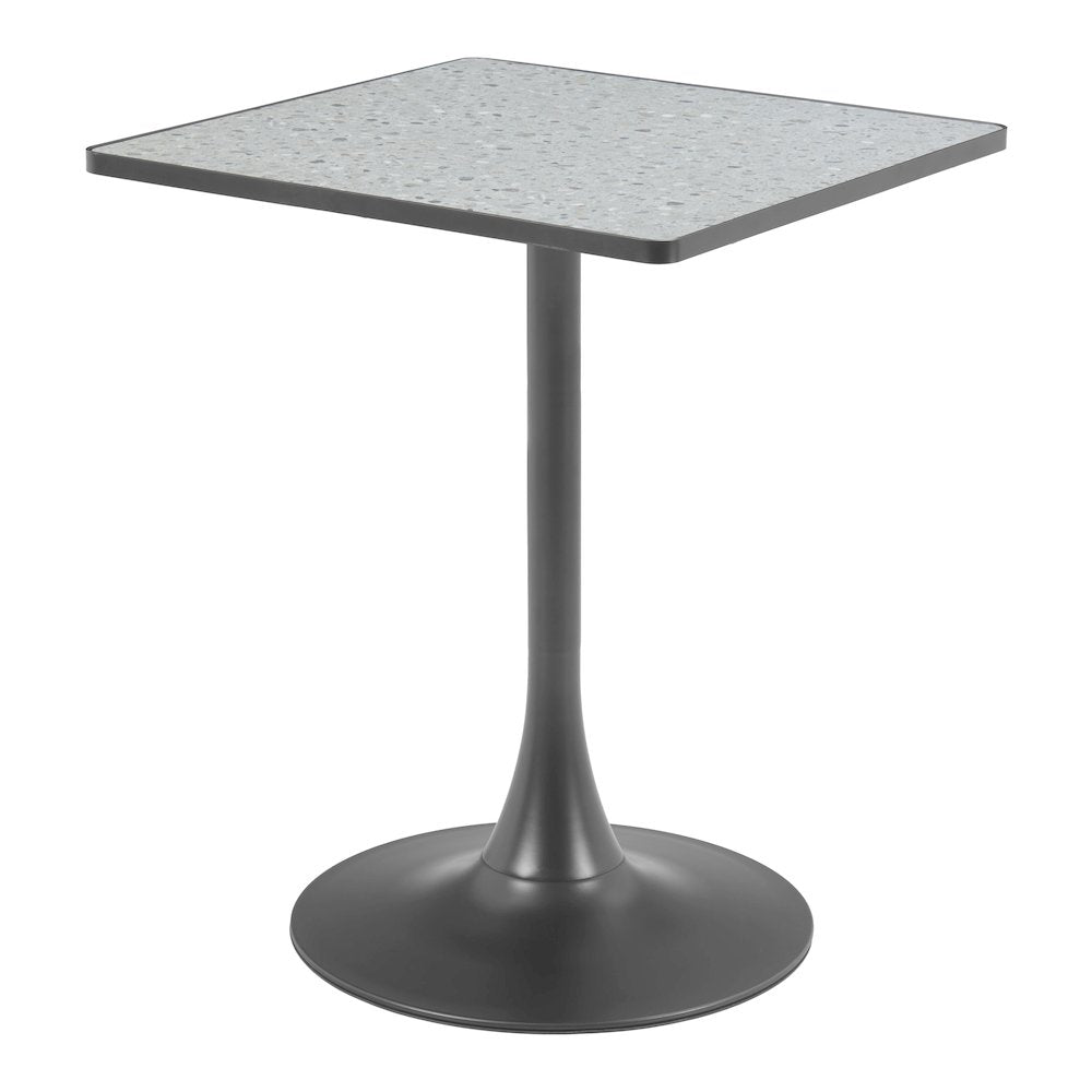 Spot Bistro Table Gray & Black
