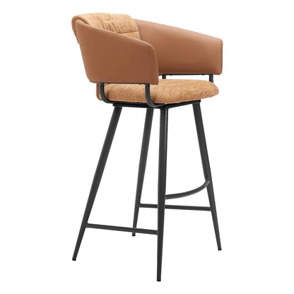 Juno Barstool (Set of 2) Brown