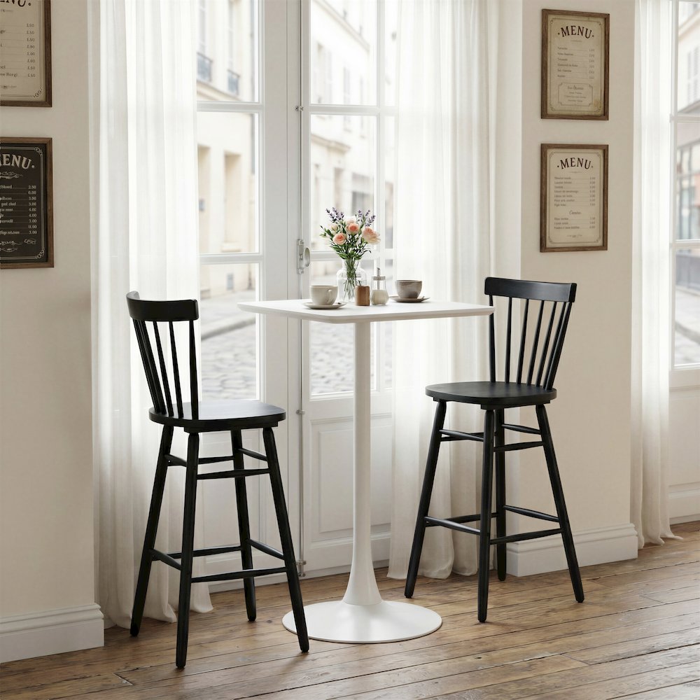 Tyce Barstool (Set of 2) Black