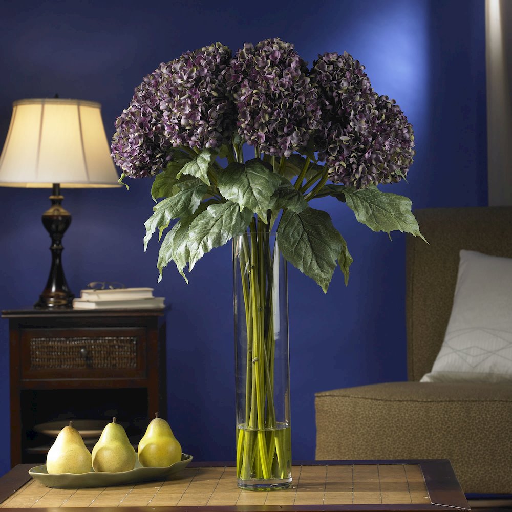 Hydrangea Silk Flower Arrangement
