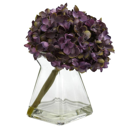 Hydrangea with Vase (Set of 3)