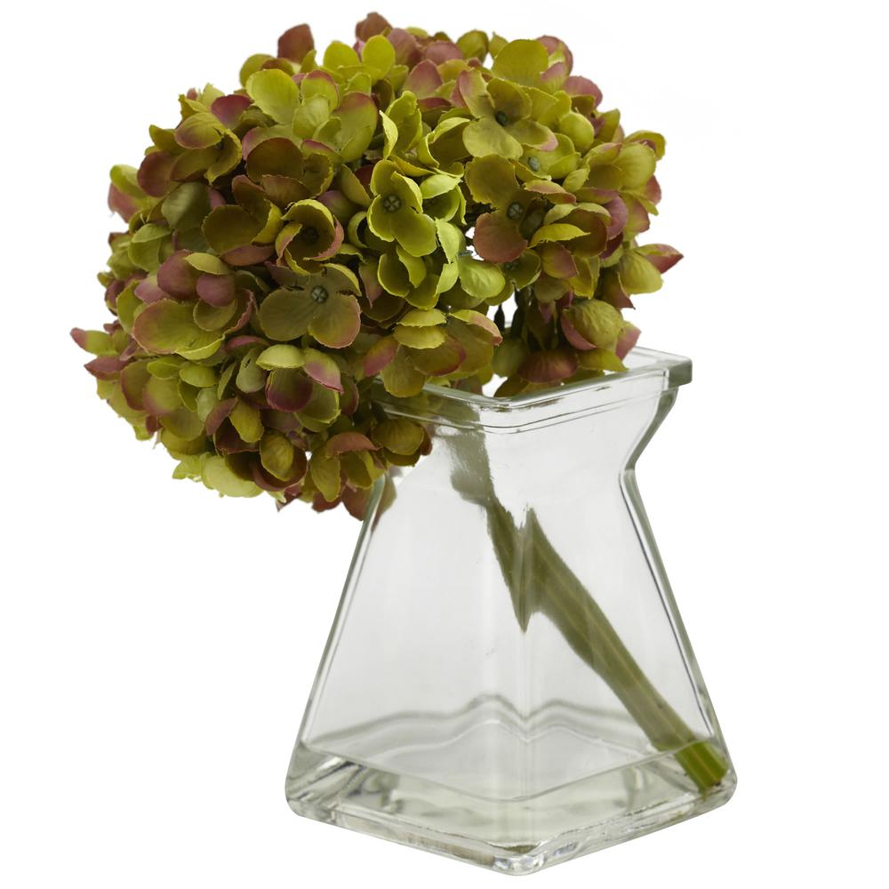 Hydrangea with Vase (Set of 3)