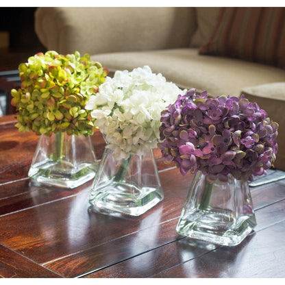 Hydrangea with Vase (Set of 3)