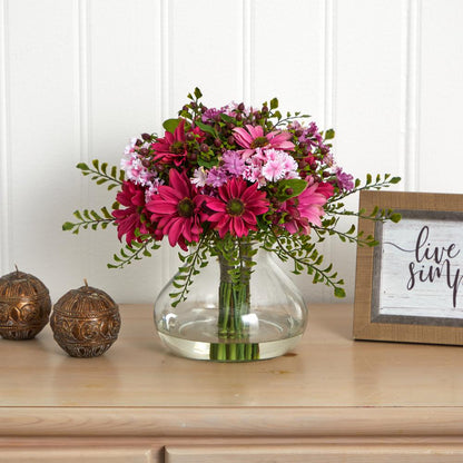 Large Mixed Daisy Floral Arrangement