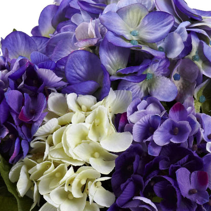Mixed Hydrangea with Vase