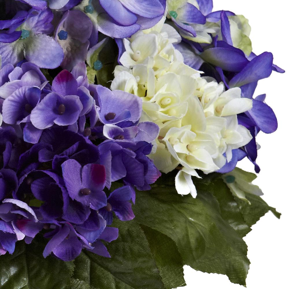 Mixed Hydrangea with Vase