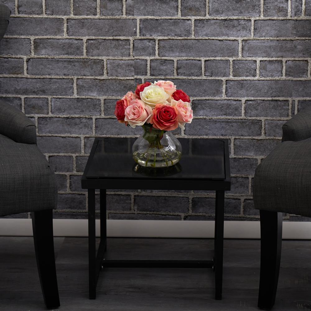 Rose Arrangement with Vase, Assorted
