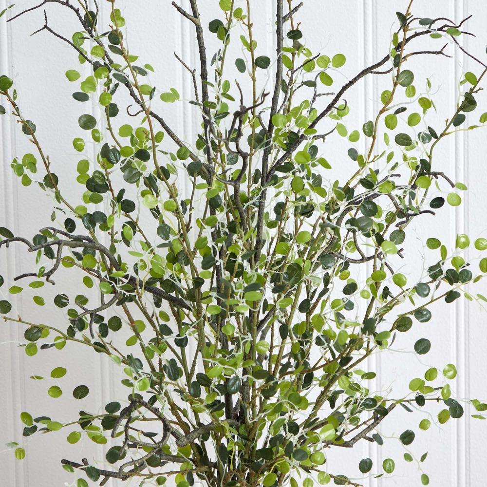 Night Willow Arrangement in Glass Vase