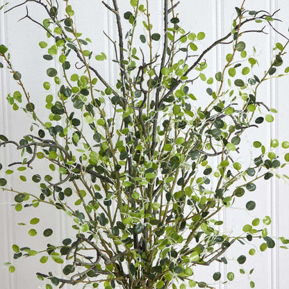 Night Willow Arrangement in Glass Vase