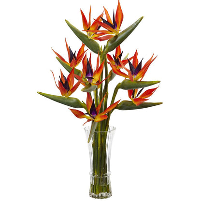 Large Bird of Paradise in Vase