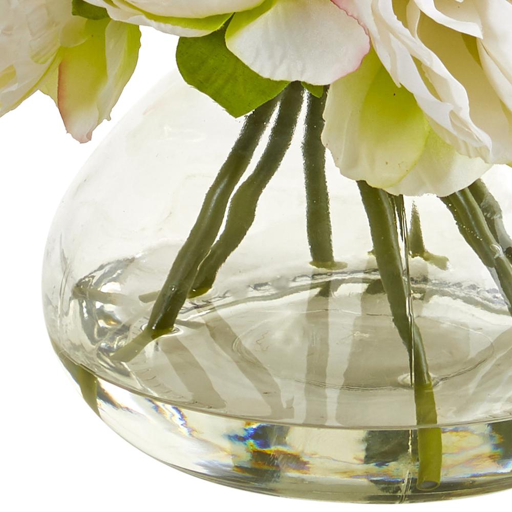Peony Artificial Arrangement in Vase