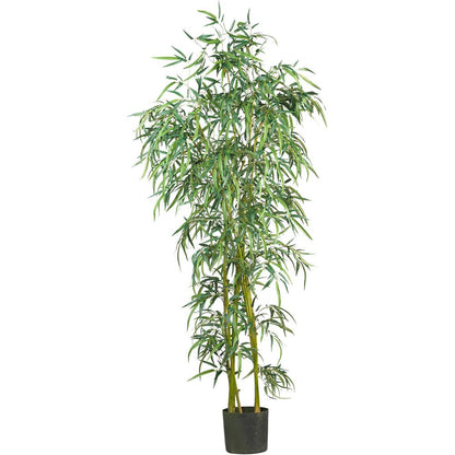 6ft. Fancy Style Slim Bamboo Silk Tree
