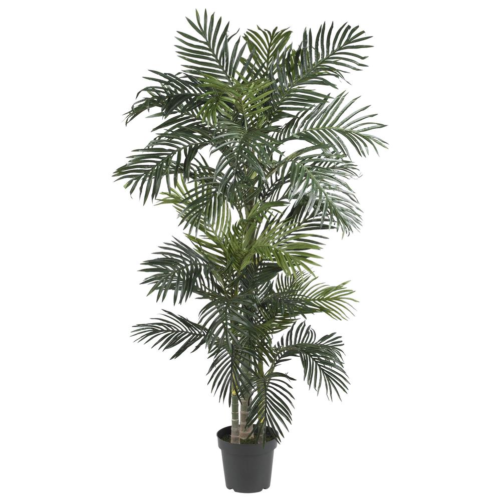6.5ft. Golden Cane Palm Silk Tree