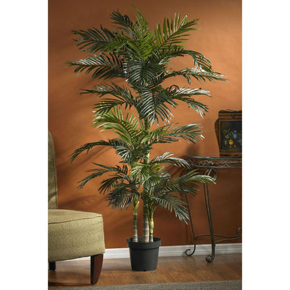 6.5ft. Golden Cane Palm Silk Tree