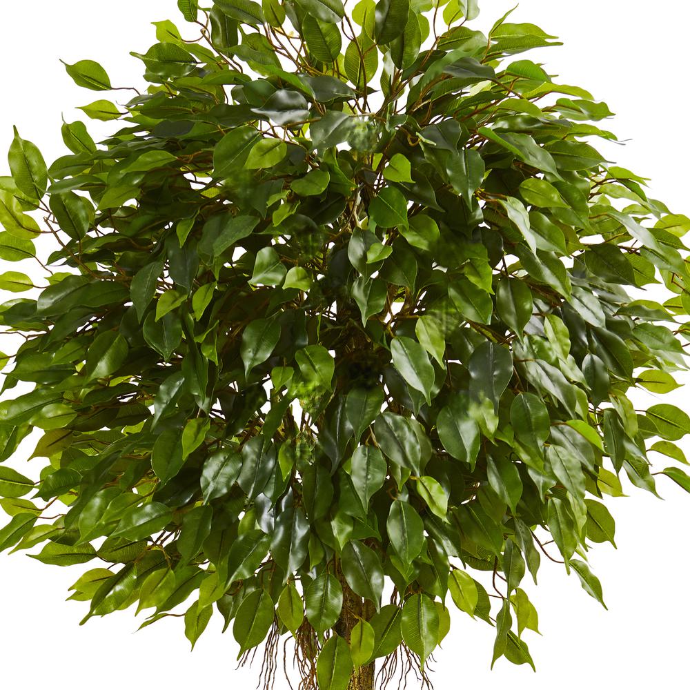 6ft. Ficus Artificial Topiary Tree, UV Resistant (Indoor/Outdoor)