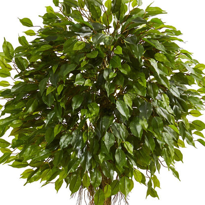 6ft. Ficus Artificial Topiary Tree, UV Resistant (Indoor/Outdoor)