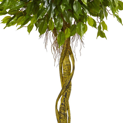 6ft. Ficus Artificial Topiary Tree, UV Resistant (Indoor/Outdoor)