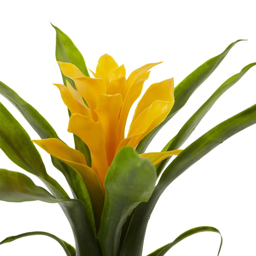10in. Bromeliad Artificial Flower, Set of 6