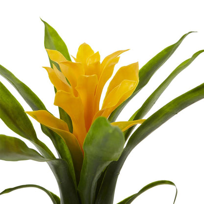 10in. Bromeliad Artificial Flower, Set of 6