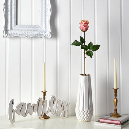 21in. Rose Bud Artificial Flower (Set of 6)