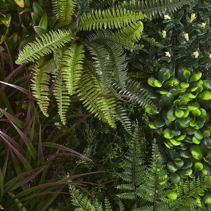 29in. x 29in. Artificial Living Wall UV Resistant (Indoor/Outdoor)