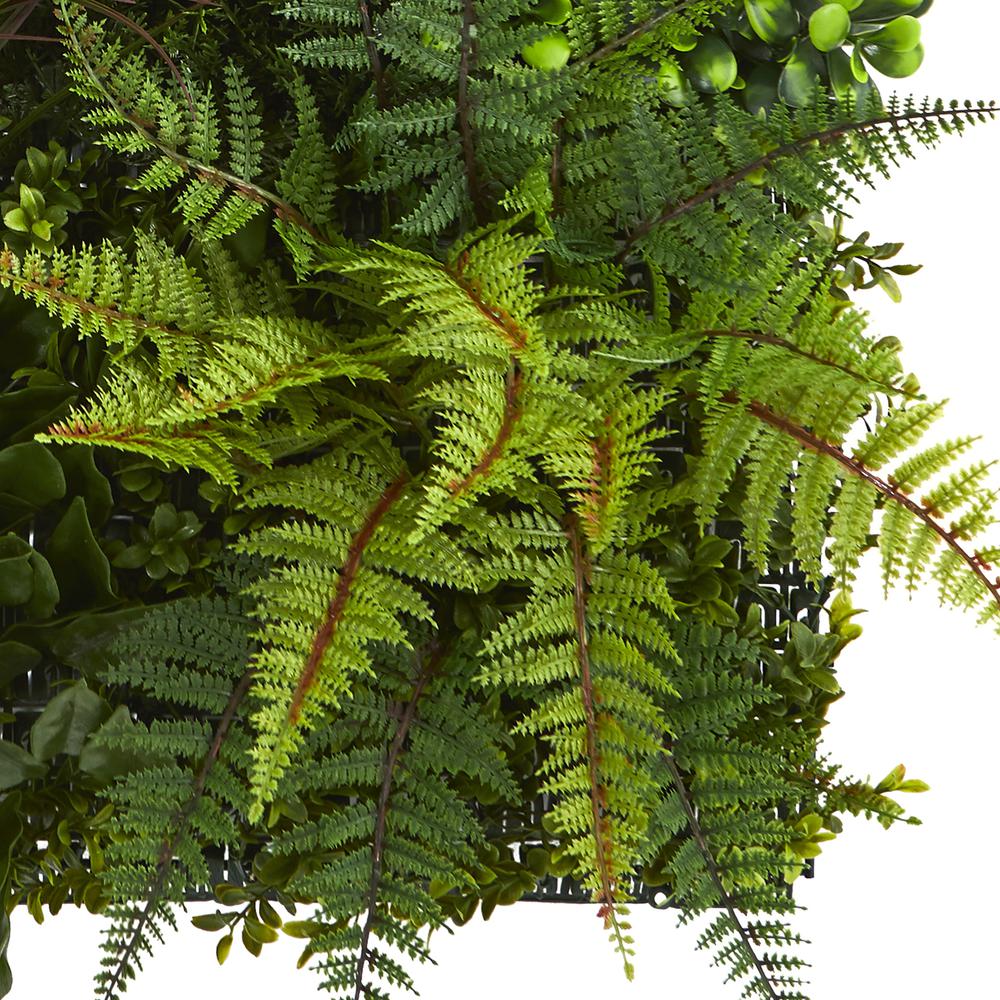29in. x 29in. Artificial Living Wall UV Resistant (Indoor/Outdoor)