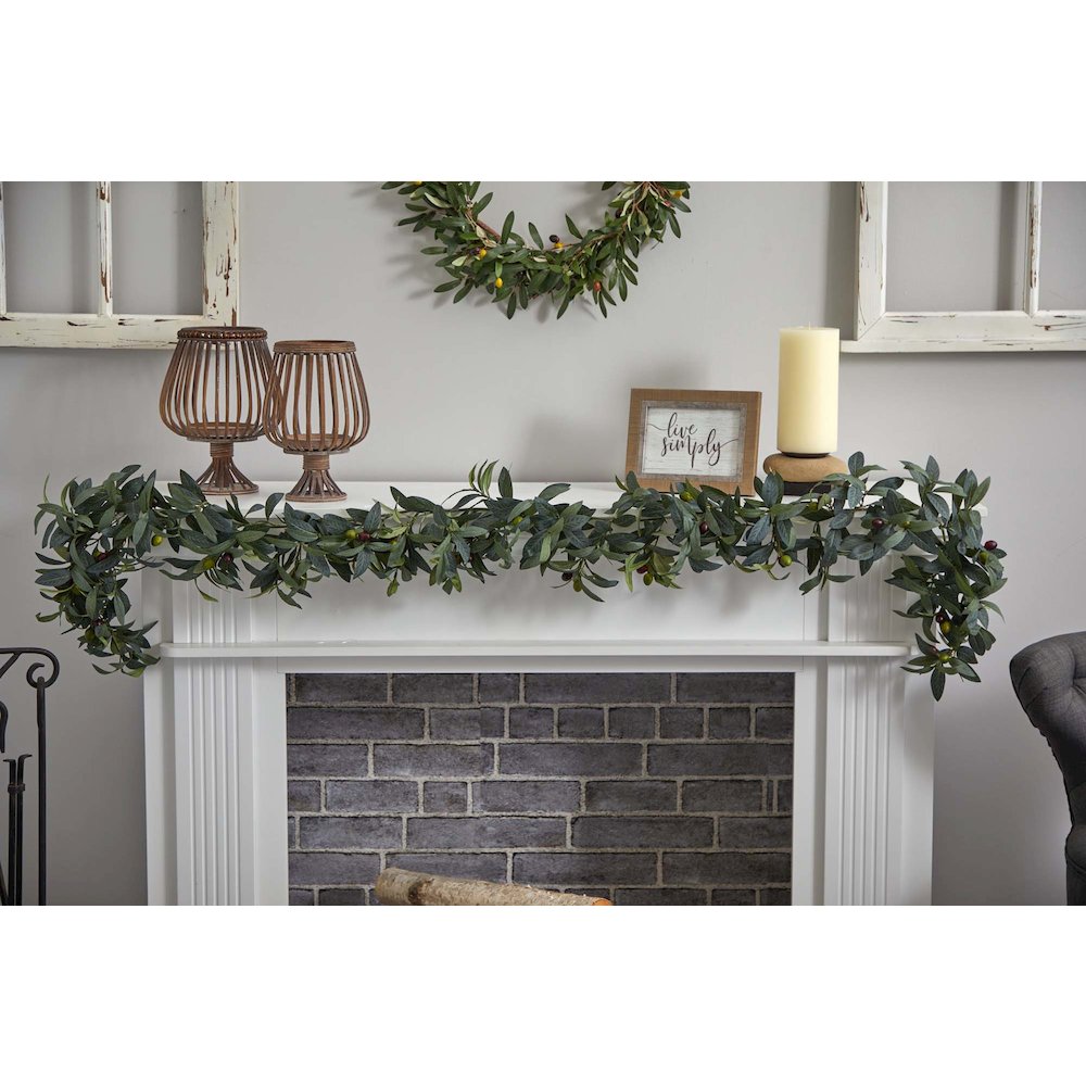 6.5ft. Olive Artificial Garland