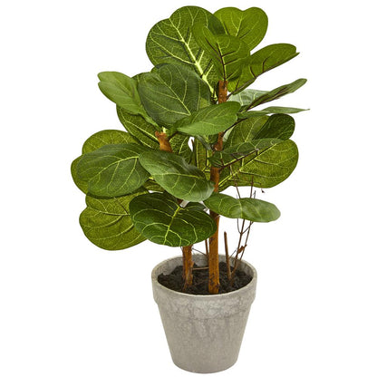 22in. Fiddle Leaf Artificial Plant