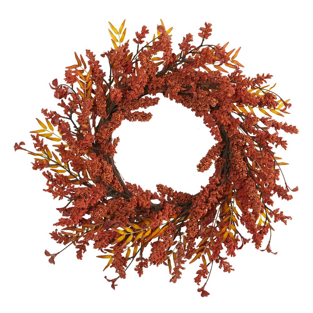 18in. Harvest Berry Artificial Wreath