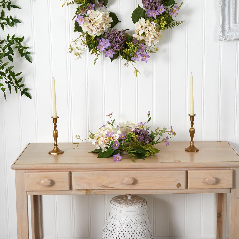 Hydrangea Berry Candelabrum