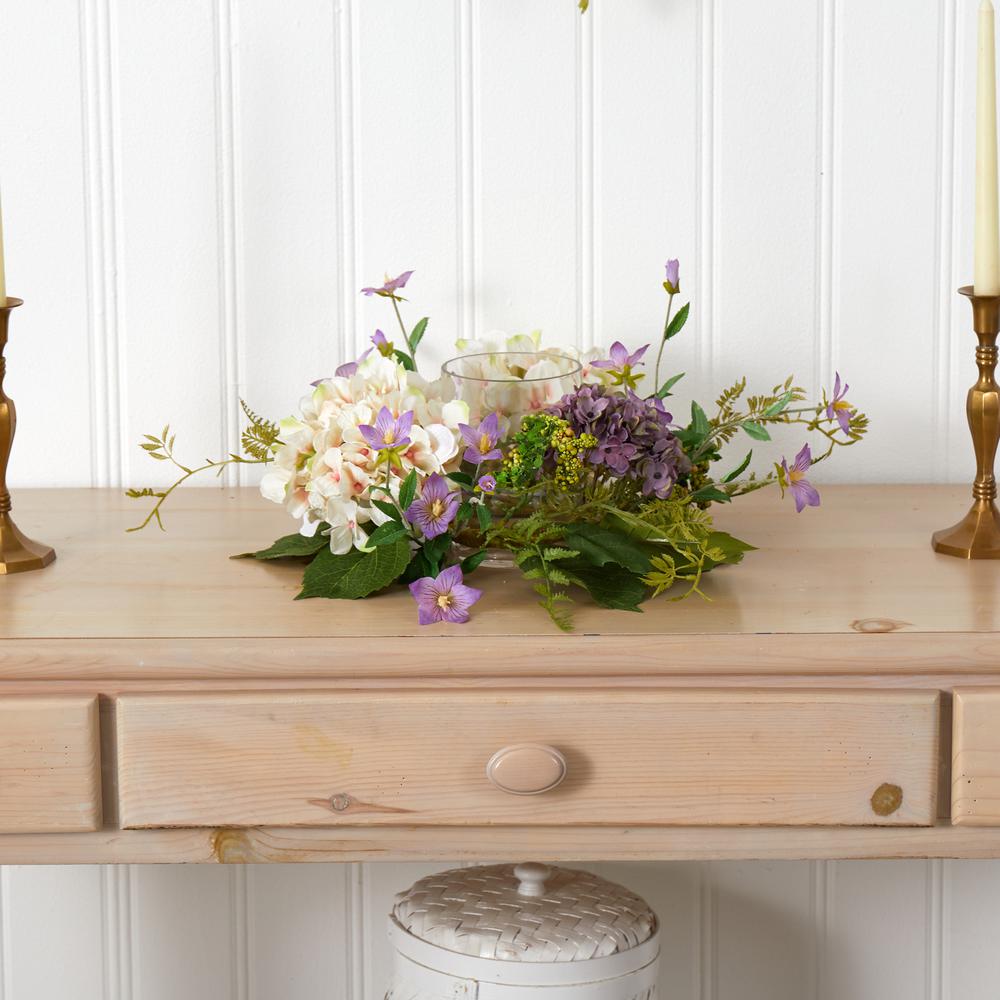 Hydrangea Berry Candelabrum