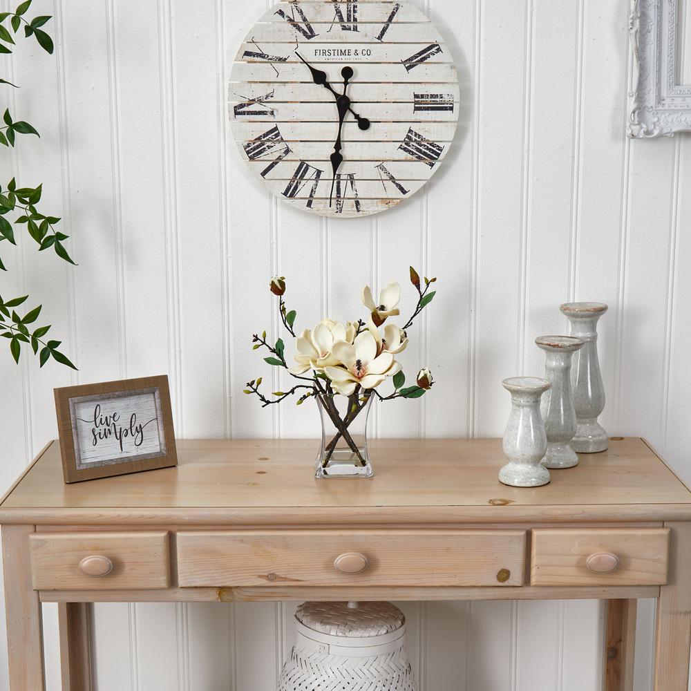Magnolia Arrangement with Vase