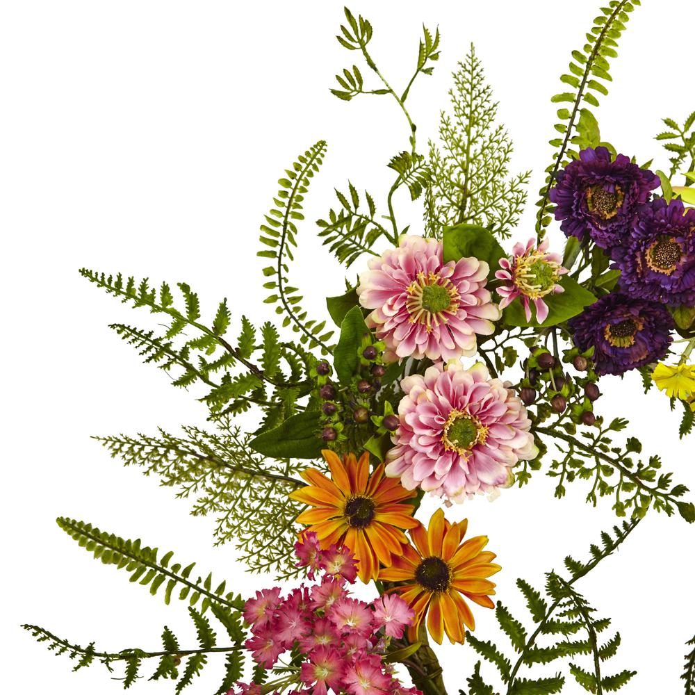 Mixed Flower Wreath