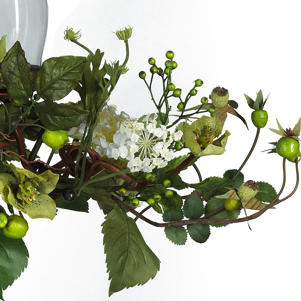 Hydrangea Triple Candelabrum Centerpiece