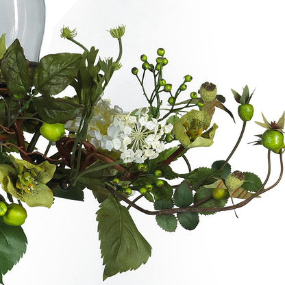Hydrangea Triple Candelabrum Centerpiece