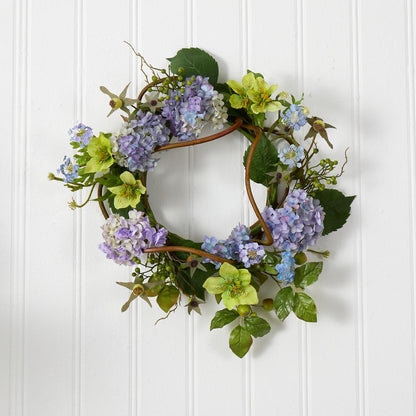 20in. Hydrangea Wreath