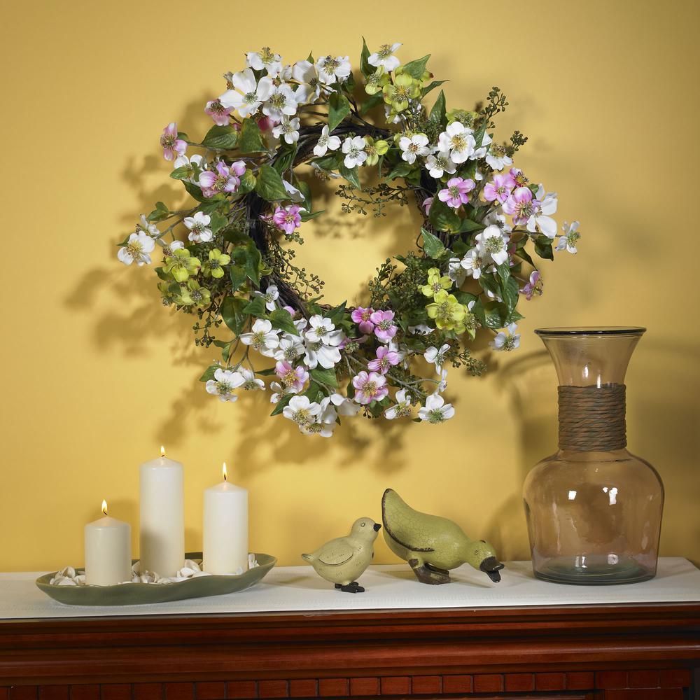 20in. Dogwood Wreath