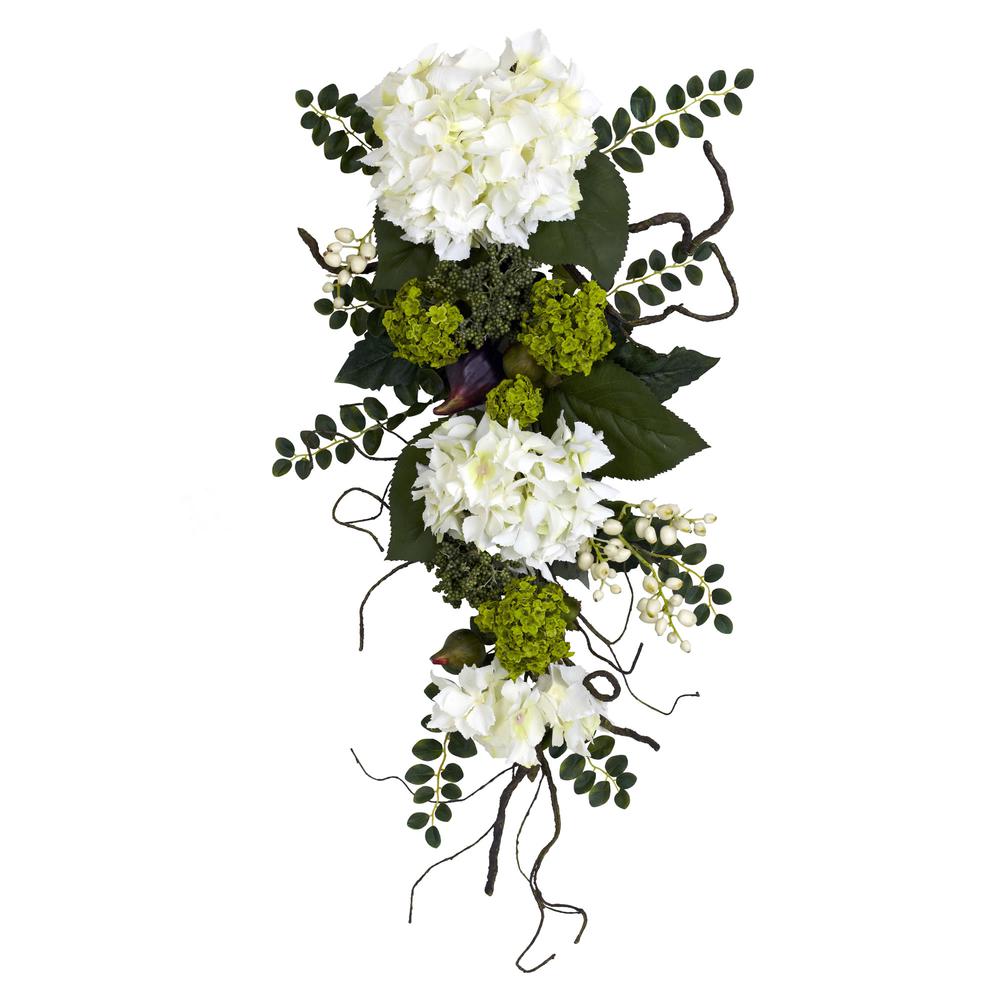 28in. Hydrangea Teardrop
