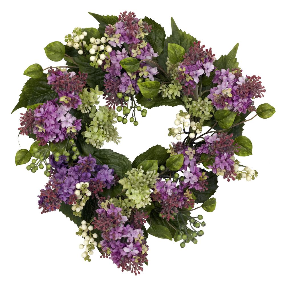 20in. Hanel Lilac Wreath