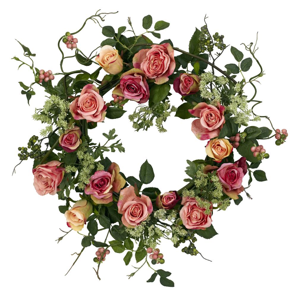 20in. Rose Wreath