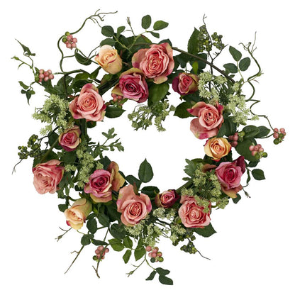20in. Rose Wreath