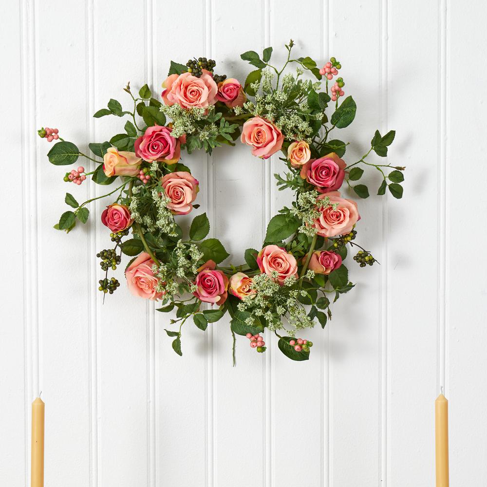 20in. Rose Wreath