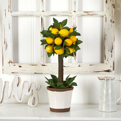 Lemon Ball Topiary Arrangement