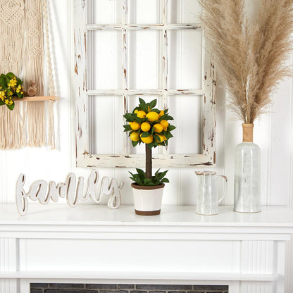 Lemon Ball Topiary Arrangement