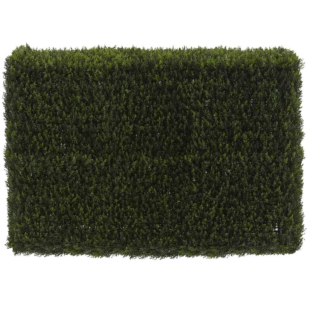 Artificial 20in. Decorative Cedar Hedge (Indoor/Outdoor)