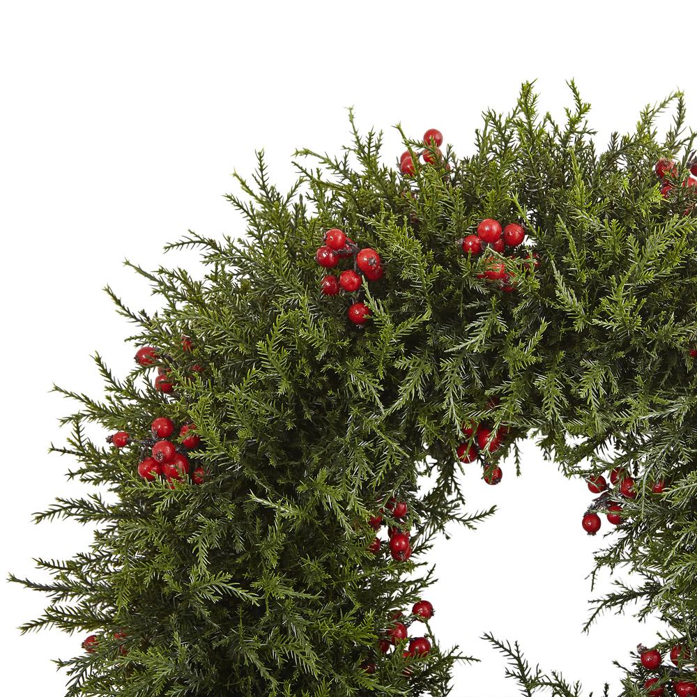 20in. Cedar Berry Wreath