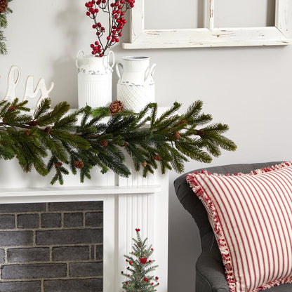 60in. Pine & Pinecone Garland